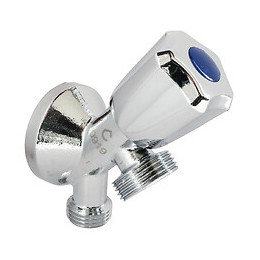 Robinet Mural D'alimentation Pour Machine À Laver Avec Applique Intégrée