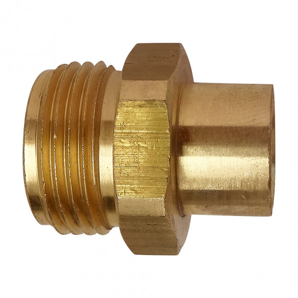 Raccord À Souder Pour Butane Ou Propane - Cuivre Ø14 - M20/150