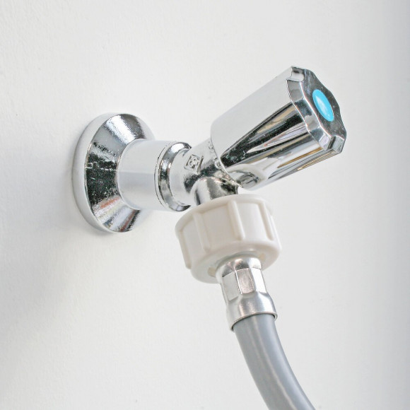 Tuyau D'alimentation Coudé Universel Ff20/27 Pour Machine À Laver - 1,5 Mètres