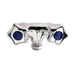 Robinet Mural De Machine À Laver Double Tête Sortie 20/27 - Entrée 15/21