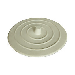 Bouche Évier Silicone Blanc Ø103mm