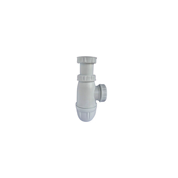 Siphon D'evier M/plast 1"1/2 - Nf- Evacuation Ø40mm - Hauteur Réglable