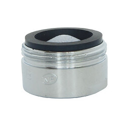 Aérateur Chromé Mâle 24/100