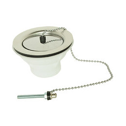 Bonde Bouchon Évier Grès Percé En Ø60 - Nf - Evacuation 40/49