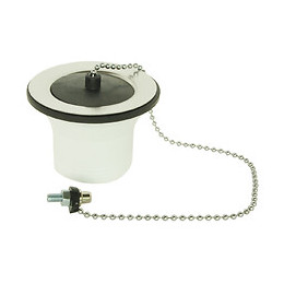 Bonde Bouchon Évier Inox Percé En Ø50 - Evacuation 40/49