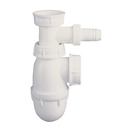 Siphon Évier Réglable Avec Prise Pour Mâchine À Laver Ø40/49 - Nf