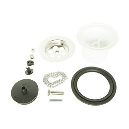 Bonde Bouchon Évier Inox Percé En Ø50 - Evacuation 40/49