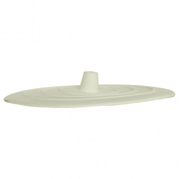 Bouche Évier Silicone Blanc Ø103mm