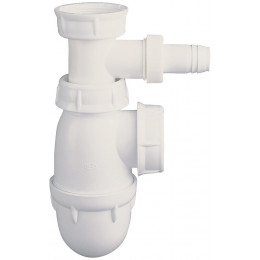 Siphon Évier Réglable Avec Prise Pour Mâchine À Laver Ø40/49 - Nf