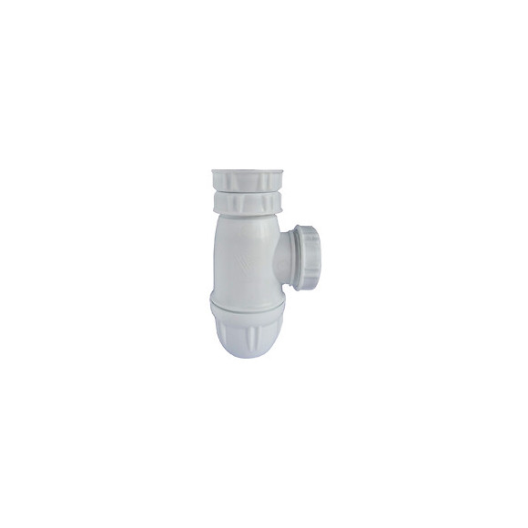 Siphon D'evier M/plast 1"1/2 - Nf- Evacuation Ø40mm - Hauteur Réglable