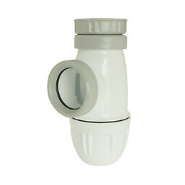 Siphon D'évier Réglable Nf Avec Joint Intégré - Evacuation Ø 40