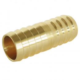 Manchon Égal Laiton Cannelé - Tuyau 31