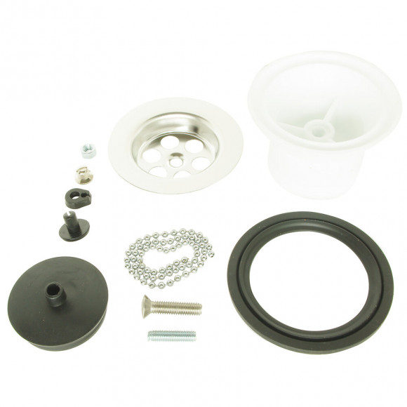 Bonde Bouchon Évier Inox Percé En Ø50 - Evacuation 40/49