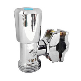 Robinet Laiton Chromé Mural Autoperceur Pour Alimentation D'une Machine À Laver