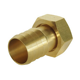 Raccord Laiton Cannelé Droit Femelle 40/49 - Tuyau D.40