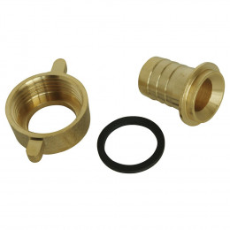 Raccord De Nez 2 Pièces Pour Robinet Arrosage Femelle 15/21-tuyau D12