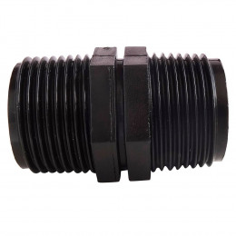 Raccord Plast Mm20/27  À Visser Pour Raccorder 2 Tuyaux D'alimentation 20/27
