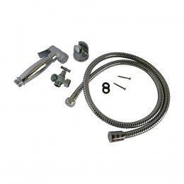 Kit Complet Hygiène Douchette Laiton