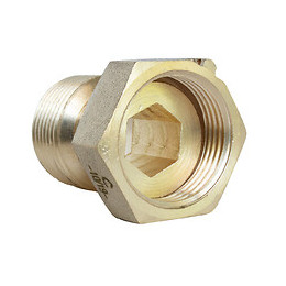 Raccord 2 Pièces Pour Compteur - Ecrou 20/27 / Mâle 15/21