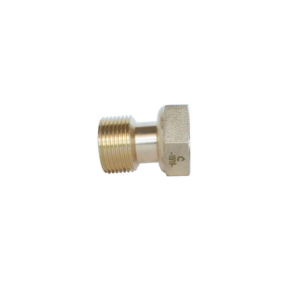 Raccord 2 Pièces Pour Compteur - Ecrou 20/27 / Mâle 15/21