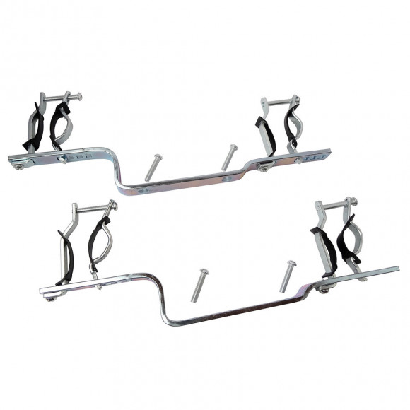 Supports Réglables Pour Collecteurs Sanitaires - Entr'axe 153mm - D20/27 À 26/34