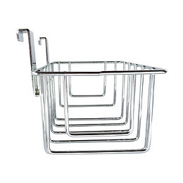 Panière Chromée Pour Sèche Serviette Tube Plat