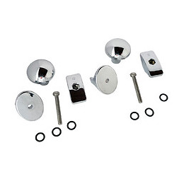 Patères O Pour Sèche Serviette Chromée - Pour Tube Rond  À Visser