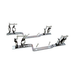 Supports Réglables Pour Collecteurs Sanitaires - Entr'axe 153mm - D20/27 À 26/34