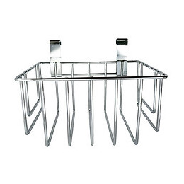Panière Chromée Pour Sèche Serviette Tube Plat