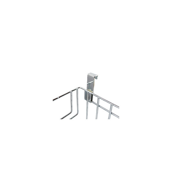 Panière Chromée Pour Sèche Serviette Tube Plat