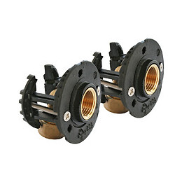 Kit Complet Fixation Robinetterie Bain Douche- Per Ø16 - Rac Compression F15/21