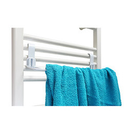 Barre Pour Sèche Serviette Blanche - Pour Tube Rond 36 Cm