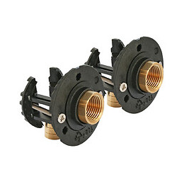 Kit Complet Fixation Robinetterie Bain Douche- Per Ø16 - Rac Glissement F15/21