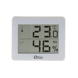 Thermomètre / Hygromètre Blanc - Otio