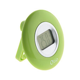 Thermomètre Intérieur À Écran Lcd - Vert - Otio