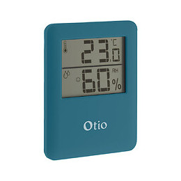 Thermomètre Hygromètre Magnétique Bleu - Otio
