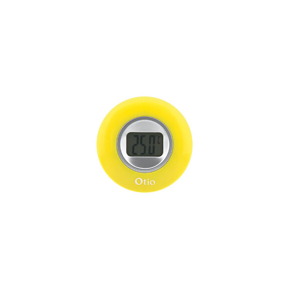 Thermomètre Intérieur À Écran Lcd - Jaune - Otio