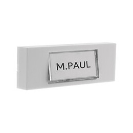 Bouton De Sonnette Filaire Avec Étiquette Porte-nom - Otio