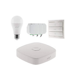 Pack De Démarrage Otiohome (3 Modules Volets Roulant + 1 Télécommande + 1 Box + 1 Ampoule Wifi)