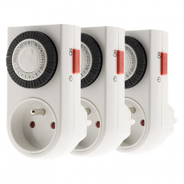 Lot De 3 Mini Programmateurs Mécaniques - Otio