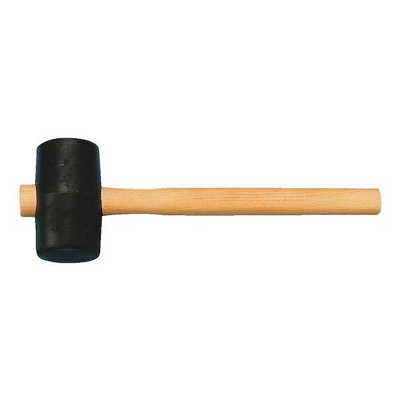 Maillet En Caoutchouc Type A Noir Noir