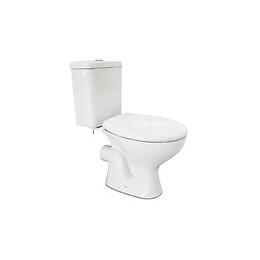 Pack Wc Serti Nf Bride Sh - H75,5xl36,7x62cm - H.cuv. 38,5cm - Céramique Blanche