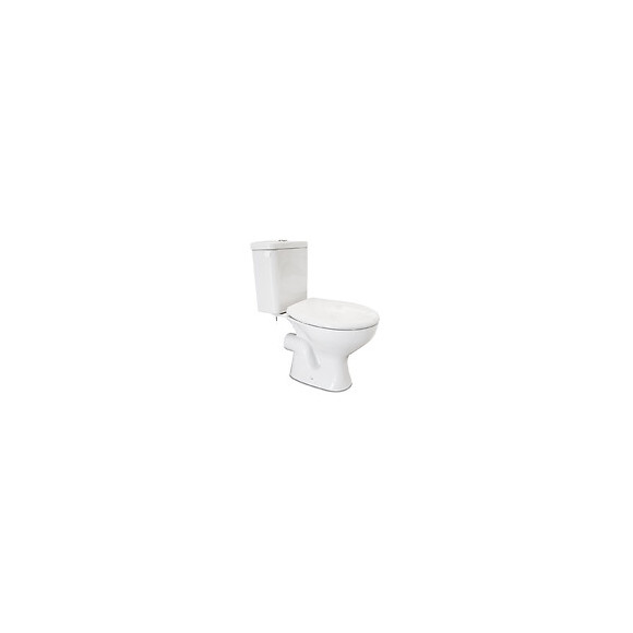 Pack Wc Serti Nf Bride Sh - H75,5xl36,7x62cm - H.cuv. 38,5cm - Céramique Blanche