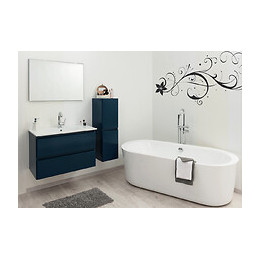 Mitigeur Pour Baignoire Îlot Styl - 118,5cm - Laiton - Finition Chromé