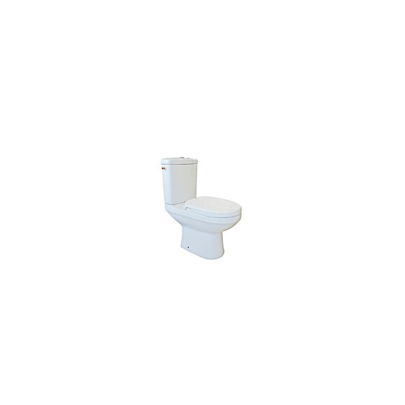 Pack Wc Clain Bride Sh - H75,8xl34,6x59,5cm - H.cuv. 39cm - Céramique Blanche
