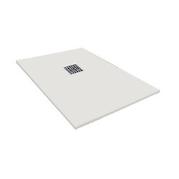 Receveur Nola - Découpable - 70x100cm - Résine - Blanc - Extra-plat