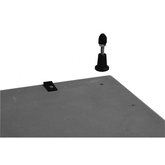 Lot De 6 Pieds Réglables De 8 À 10cm - Largeurs 140 Et 160cm, 2 Lots Nécessaires