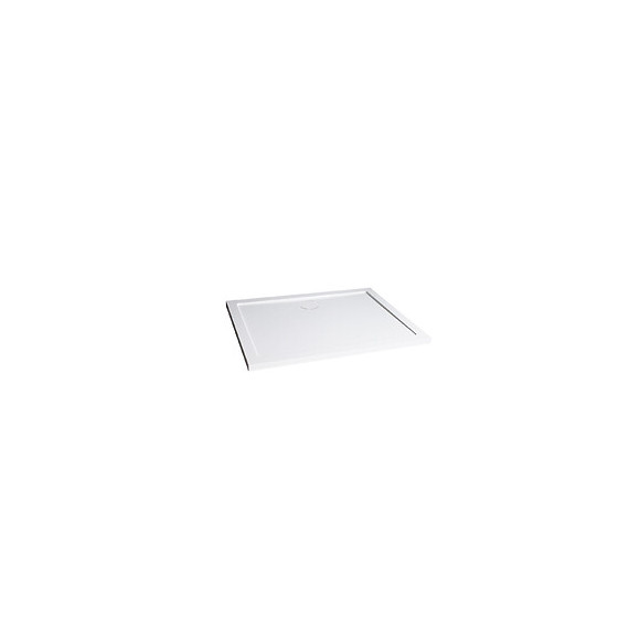 Receveur Bull - Antidérapant - 90x120cm - Smc - Blanc - Extra-plat