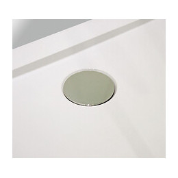 Receveur Lary - Antidérapant - 80x120x13cm - Acrylique - Blanc