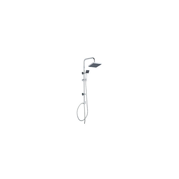 Kit Barre De Douche Sans Mitigeur Celo - H95xl26cm - Finition Chromé